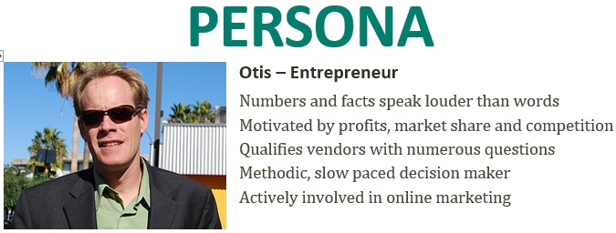 Entrepreneur Persona